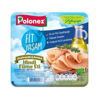 Polonez Zeytinyağlı Kekikli Hindi Füme 150 G