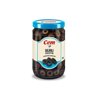 Cem Dilimli Kavanoz Siyah Zeytin 300 G