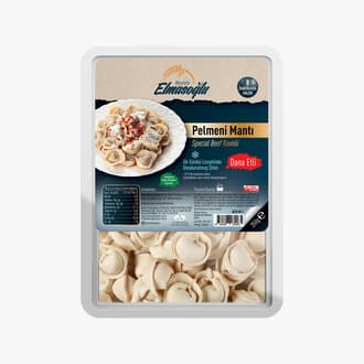 Elmasoğlu Pelmeni Mantı Dana Etli 350 G