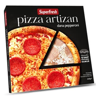 Superfresh Pizza Artizan Pepperoni 445 G