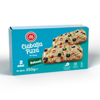Simit Sarayı Sebzeli Ciabatta Pizza 350 G