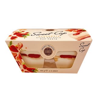 Sweet Heaven Dondurulmuş Glutensiz Çilekli Kup 2x90 G