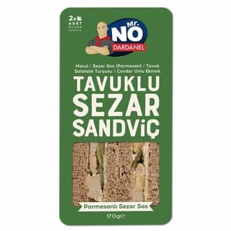 Mr.No Sezar Soslu Tavuklu Sandviç 170 G