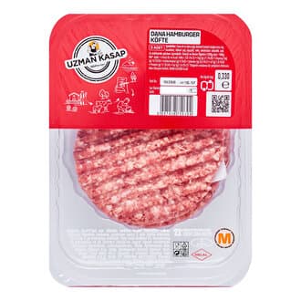 Uzman Kasap Dana Hamburger Köfte 330 G