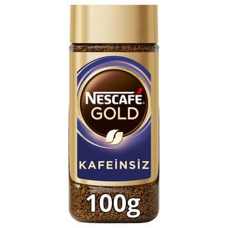 Nescafe Gold Kafeinsiz Kahve 100 G