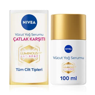 NIVEA Luminous630 Çatlak Karşıtı Vücut Yağ Serumu 100ml