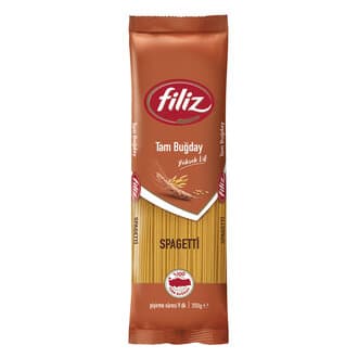 Filiz Tam Buğday Spagetti (Çubuk) Makarna 350 G