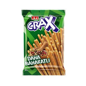 Eti Crax Baharatlı Çubuk Kraker 80 G