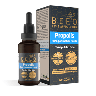 Beeo Propolis Suda Çözünebilir Damla 20 Ml