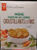 Mini craquelins aux légumes
