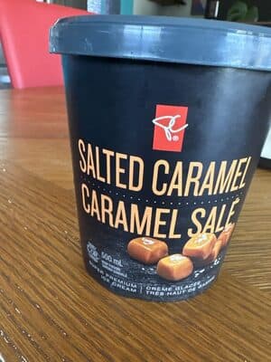 salted caramel ice cream