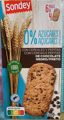 Galletas 0% azúcares añadidos