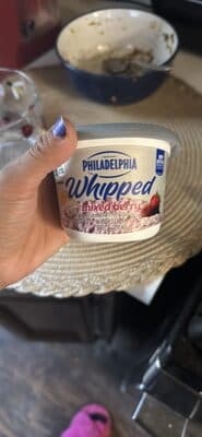 Whipped mixed berry