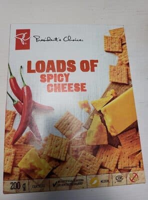 PC Loads of Spicy Cheese Crackers