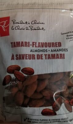 Tamari-flavoured Almonds