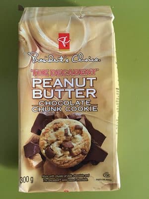 Peanut Butter Chocolate Chunk Cookie