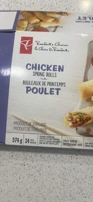 Chicken Spring Rolls