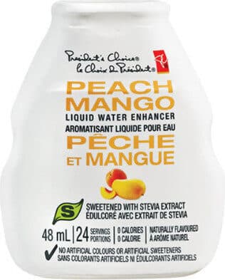 Peach mango liquid water enhancer