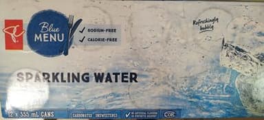Sparkling water