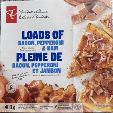 Loads of Bacon, Pepperoni and Ham