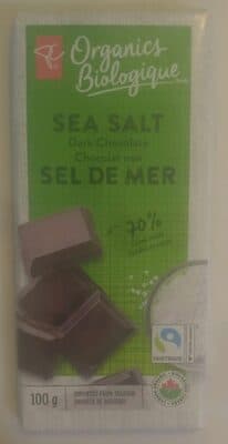 Organic Sea Salt Dark Chocolate
