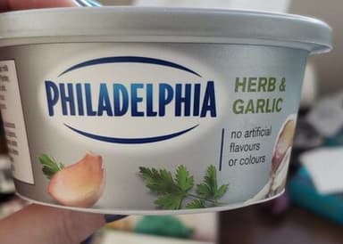 Garlic and Herb Cream Cheese