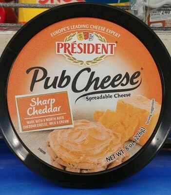 Pub Cheese Sharp Cheddar Spreadable