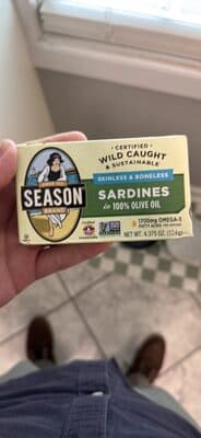 Skinless & Boneless Sardines in 100% Olive Oil