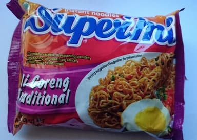 Supermi Mi goreng Traditional Instant Noodles