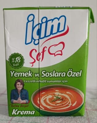 Yemek ve Soslara Özel Krema