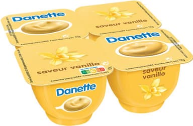 Danette saveur vanille
