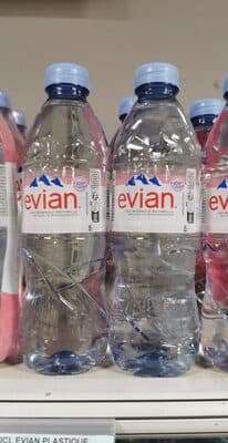 50CL EVIAN PLASTIQUE RECYCLE R