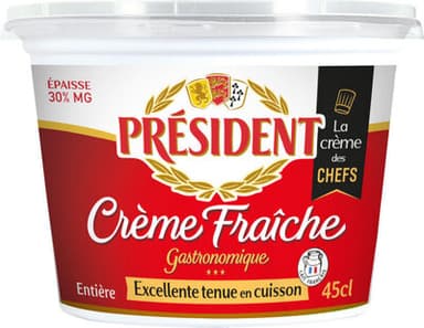 Crème fraîche gastronomique