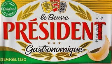 Le beurre Gastronomique