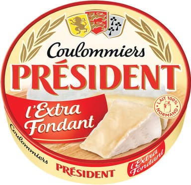 President coulommiers extra fondant 350g