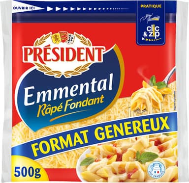 President emmental rape fondant 500g