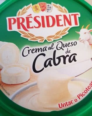 Crema al queso de cabra para untar