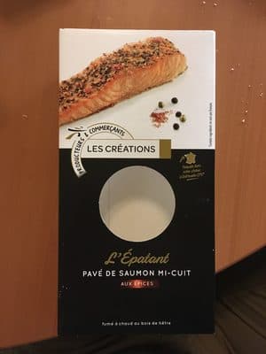 Pavé de Saumon Mi Cuit aux Épices Douces