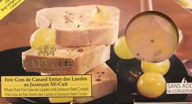 Foie Gras Canard Entier des Landes au Jurançon Mi Cuit