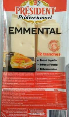 Emmental En Tranches 28 %