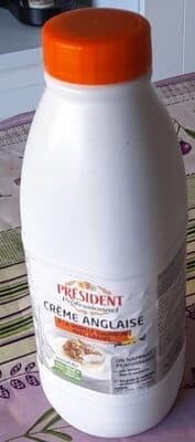 Crème Anglaise vanille Bourbon-grains de vanille
