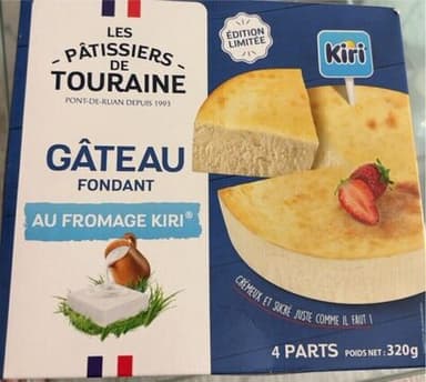 Gâteau fondant au fromage kiri