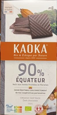 Chocolat Noir 90% Bio