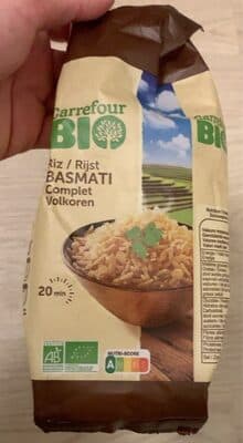 Riz basmati complet