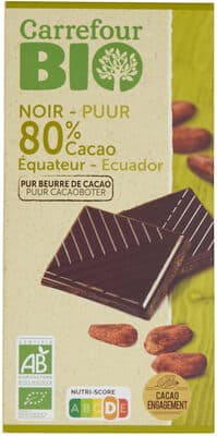 NOIR 80% Cacao Equateur