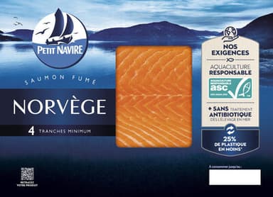 SAUMON ATL ELEVE EN NORVEGE FUME