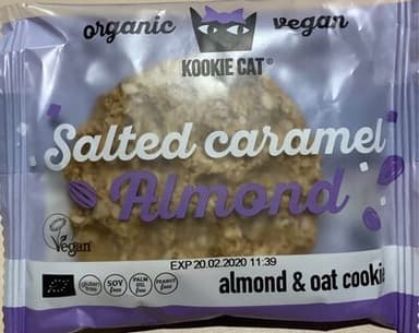 cookie Salted caramel Almond