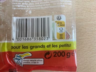 Haribo Pasta Frutta F!ZZ 200 g