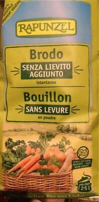 Brodo senza lievto aggiunto