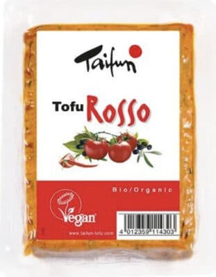 Tofu rosso olives et tomates
